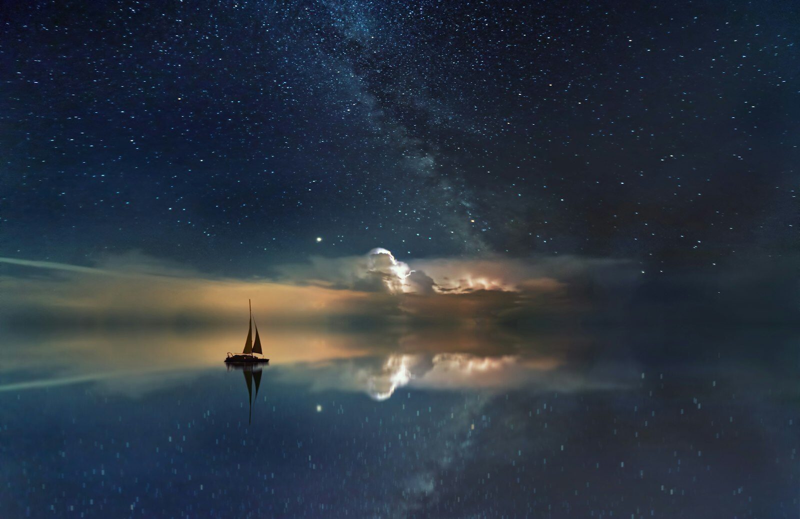 summer night sky meditation