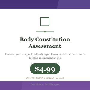 TCM Body Constitution Online Assessment
