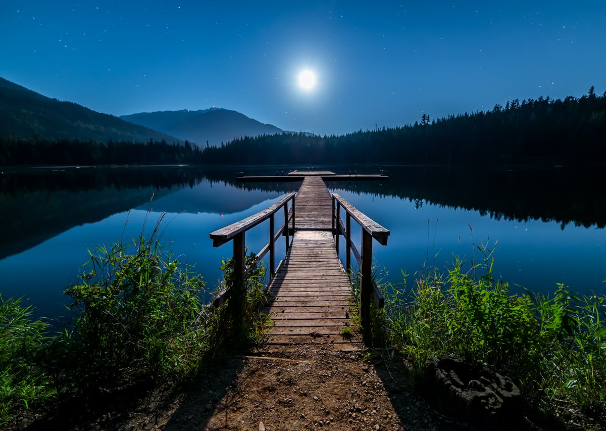 Wellness nature scene